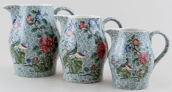 Jugs or Pitchers Set of Three c1935.